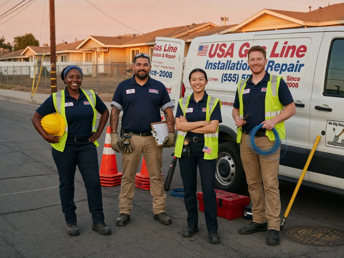 Gas Line Installation company in Loomis, CA